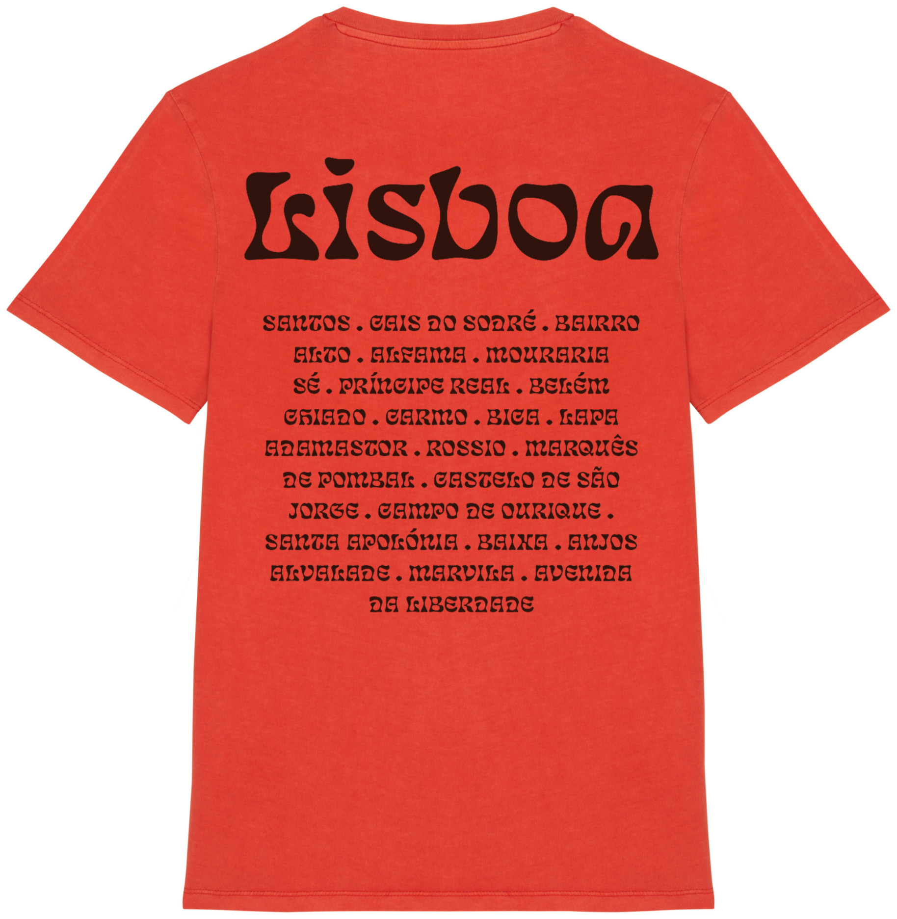 Futah - Paprika Organic Cotton T-Shirt - Lisboa (3)