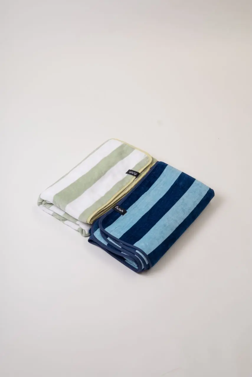 Futah - Bedu Two Blues Terry Towel (4)