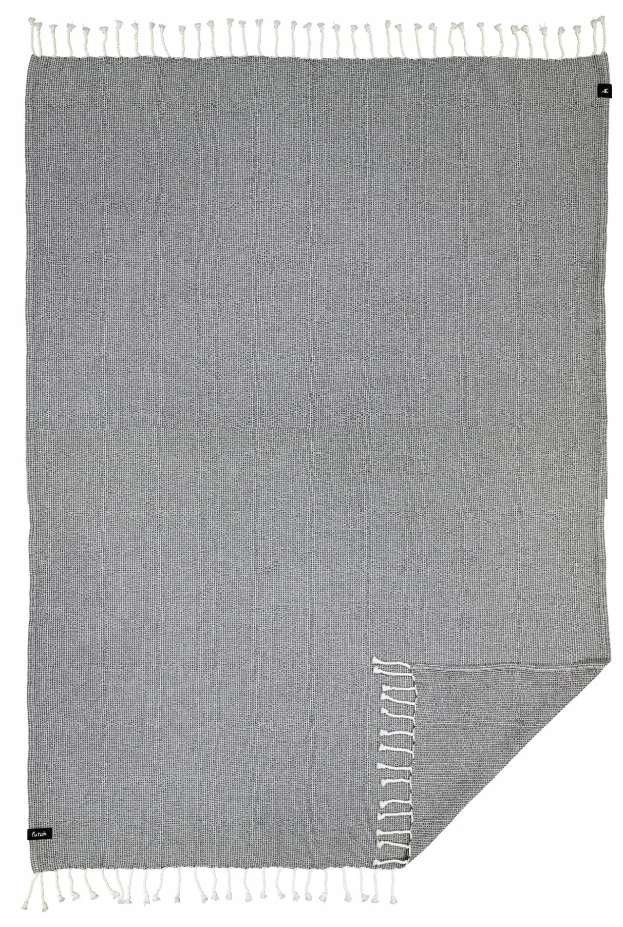 Futah - Ericeira Grey Blanket (6)