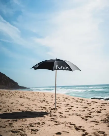 Black Beach Umbrella (2)